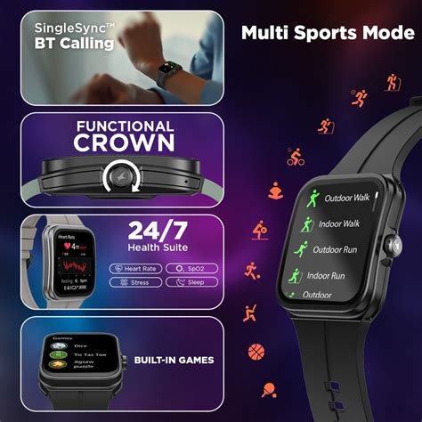 Buy Online Fastrack VOX Neo Smartwatch 4.8CM Ultra Vu Display, Offline ...