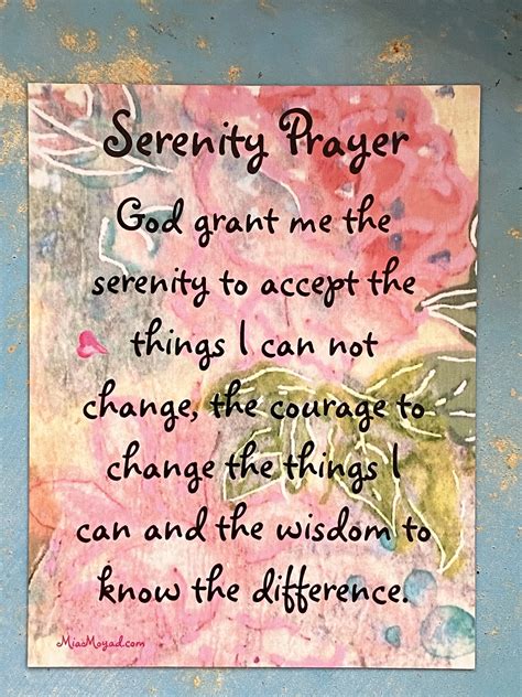 Full Serenity Prayer