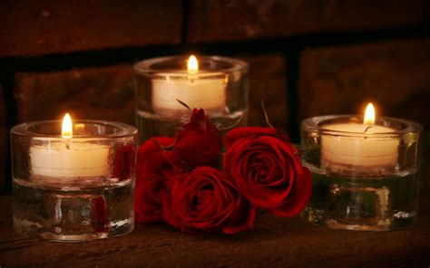 Romantic roses and candles | Romantic candles, Candles, Candles crafts