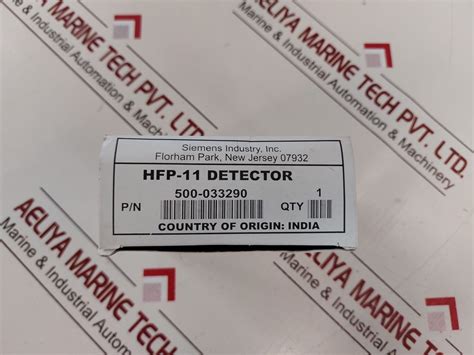 Siemens Hfp-11 Smoke Detector 500-033290 – Aeliya Marine Tech
