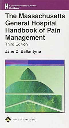 Buy The Massachusetts General Hospital Handbook Of Pain Management Book ...