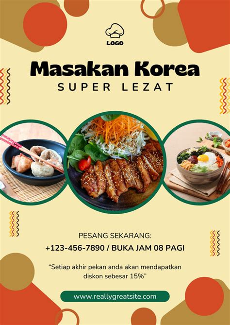 Image result for Tutorial Poster Makanan Koreldrow