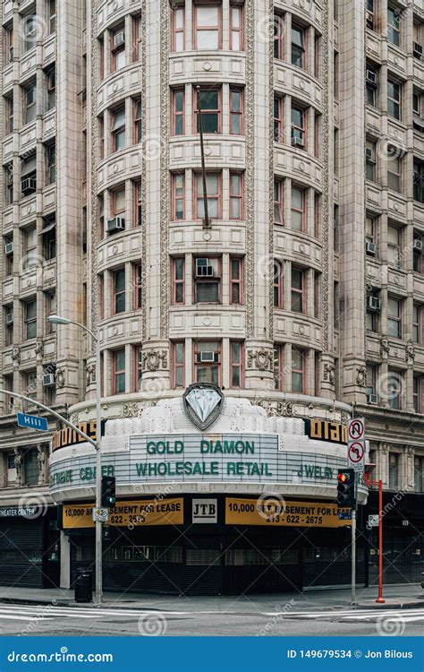 Historic Architecture in the Jewelry District of Downtown Los Angeles ...