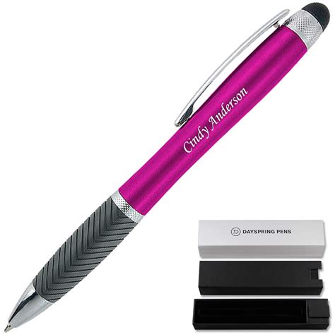 Personalized Pen | Pink/Violet Lumen Light Up Pens. Name Lights Up ...