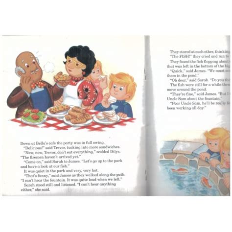 Kids - Age 8+ Year - Fireman Sam and the fountain used book for best ...