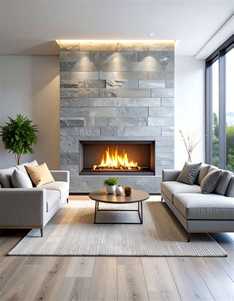 24 Faux Stone Fireplace Ideas for a Warm, Updated Feel - Too Much Time