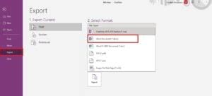 Image result for OneNote Export Some of the Pages Error