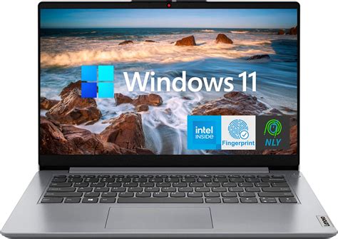 Lenovo 14" IdeaPad Laptop with Fingerprint Reader (Latest Model), Full ...