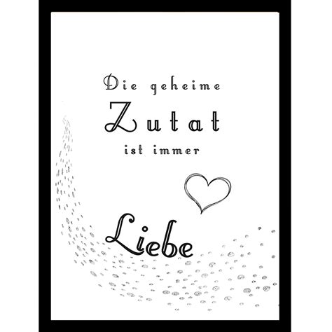 Die geheime Zutat ist immer Liebe - Erinnere Dich