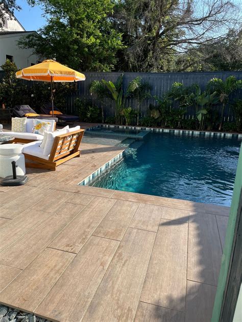 Modern Pool Waterline Tile Ideas | Fireclay Tile