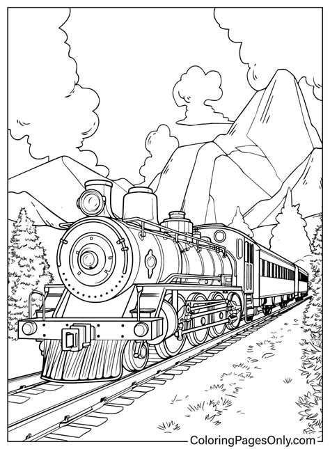 30+ Polar Express Coloring Pages - Free Printable PDF & Online Coloring