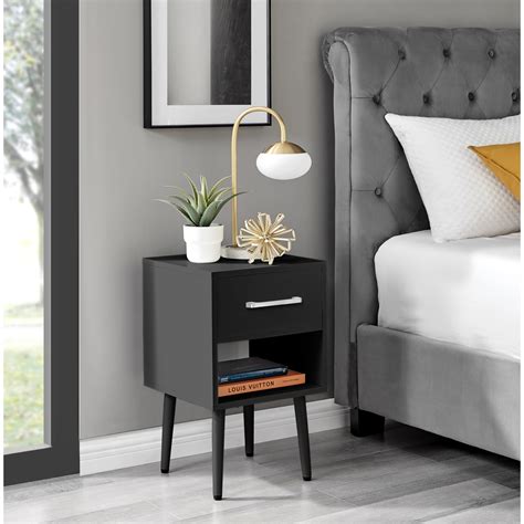 Black Bedside Table B&M | Modern Elegance for Any Bedroom