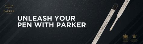 Parker Quink Flow Ballpoint Pen Refill | Black Color Ink | Quick-Drying ...