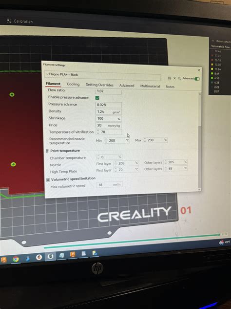 Max volumetric speed +orca slicer? : r/Ender3S1