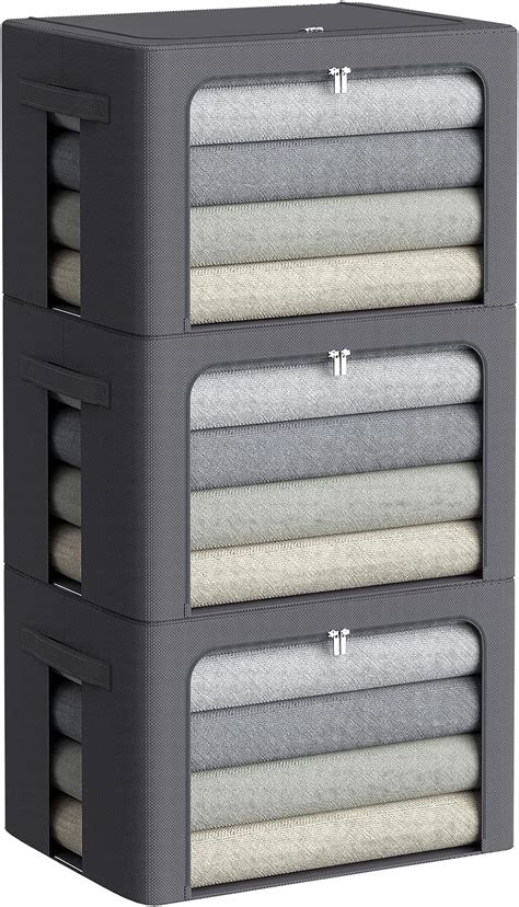 Image result for Stackable Storage Boxes for Clothes