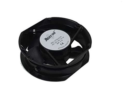 Rexnord 21725 A2 W - Exhaust Fan /Cooling Fan(6" x 6" Round, Black) 15 ...