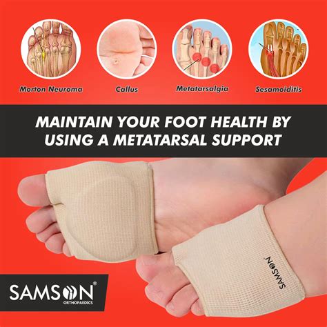 Get Relief with SAMSON Metatarsal Support for Foot Fatigue - SAMSON ...