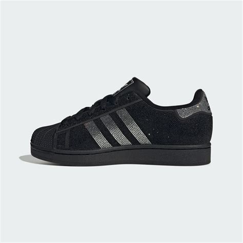 adidas SUPERSTAR II SNEAKERS - Black | Free Shipping with adiClub