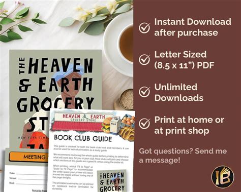 The Heaven and Earth Grocery Store Book Club Guide by James Mcbride ...