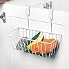Go Hooked Over Door Hanging Basket Hanging Cabinet Storage Organizer ...