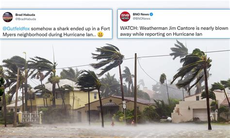 Hurricane Ian Strikes Florida, Destroying Homes And Toppling Trees ...