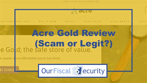 Acre Gold Review (2026) - Legit or a Scam?