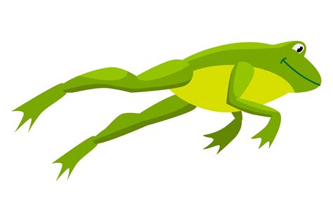 Frog Jumping Cartoon