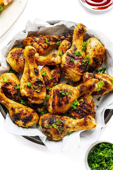 Grilled Chicken Legs - Wholesome Yum