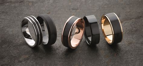 Information about Black Zirconium Wedding Rings.