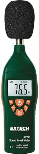 Extech 407732 Type 2 Digital Sound Level Meter 35 to 130 dB : Amazon.in ...