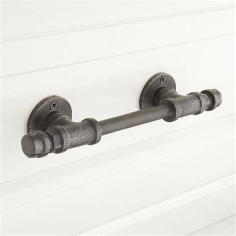 Keating Iron Pipe Cabinet Pull | Signature Hardware