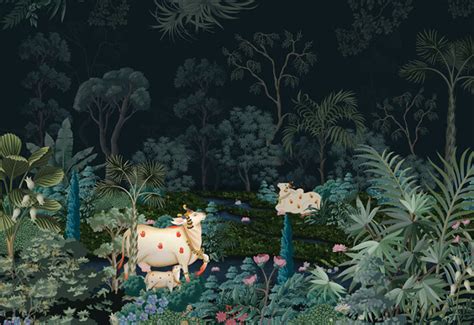 Shop Pichwai Wallpaper for Wall Online - 3 Year Warranty