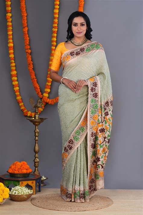 Kantha Sarees Collection | Sarees & Ethnic Wear by Kalanjali