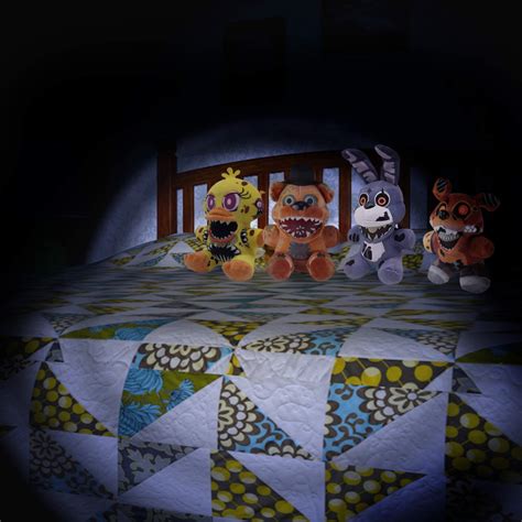 4 Pcs Five Nights at Freddy's Plushies, FNAF Plush Figure Toys, 7.1 ...