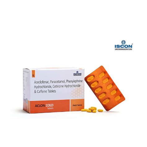 ACLON-COLD Tablets Iscon Life Sciences Pvt. Ltd