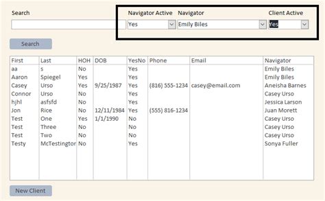 Filtering an Access Report Using Combo Box 的图像结果