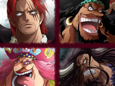 Four Emperors Yonko 2K wallpaper download