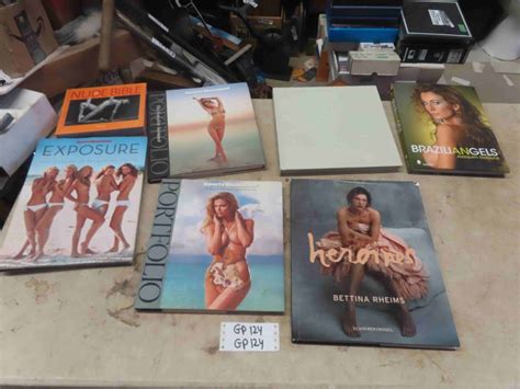 Hardcover Nude Art Books; Sports Illustrated, Nude Bible, Heroines
