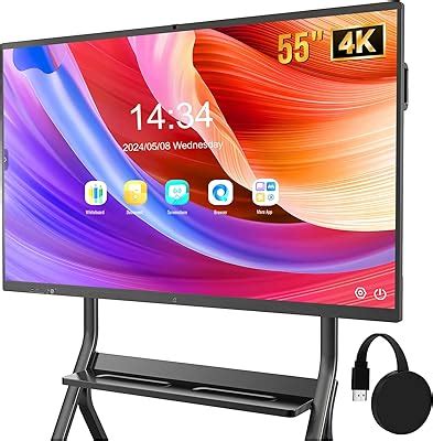 YIXZSWD Smart Board with Wireless HDMI Display Adapter, 85 India | Ubuy