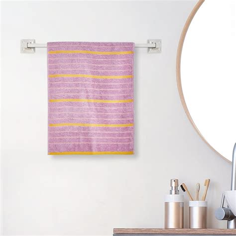 Buy Mekong Cotton Striped Hand Towel - 60x40cm from Home Centre at just ...
