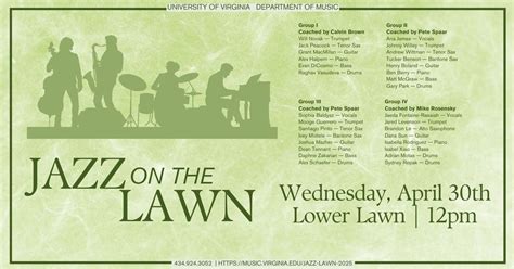 Jazz on the Lawn 2025, The Lawn, Lansdowne, 30 April 2025 | AllEvents