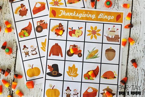 Thanksgiving Bingo Printables Thanksgiving Bingo Cards