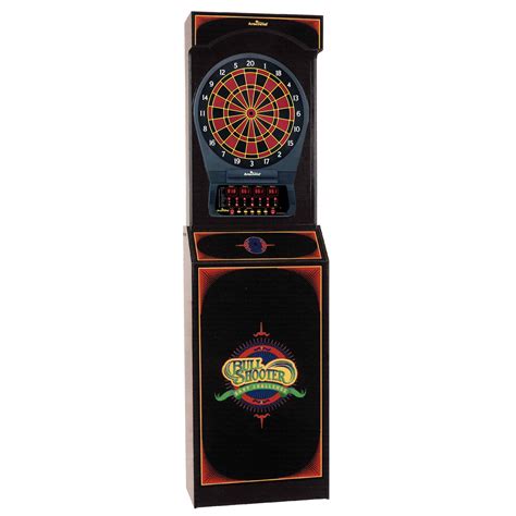 Arcade Style Dart Board Cabinet with Cricket Pro 650 | Multi game table ...