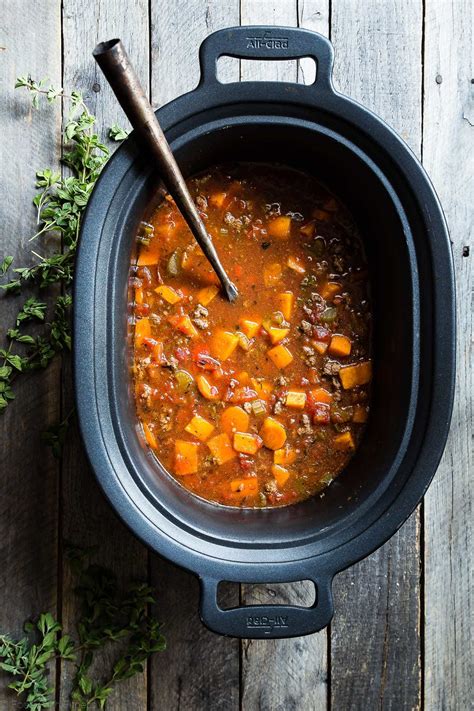 Crockpot Hamburger Soup