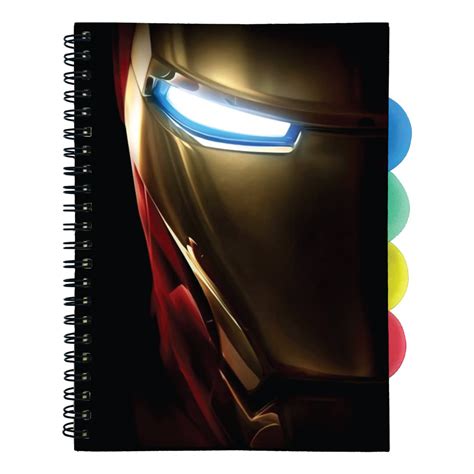 Buy Asepsa Iron Man Blue Eyes | B5 Ruled 5 Subject | Problem Free Wiro ...
