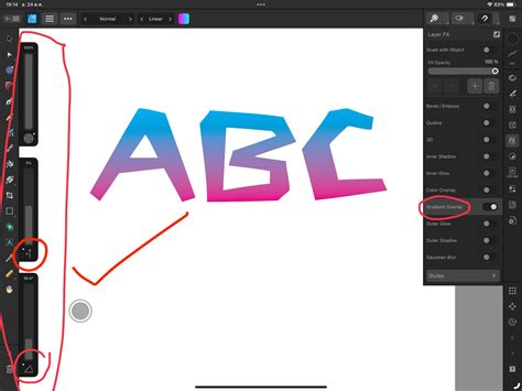 Image result for Gradient Fill in Affinity Publisher