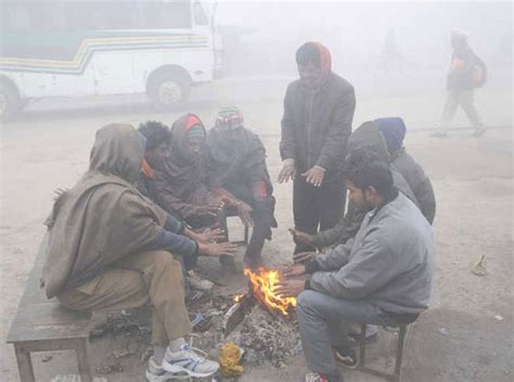 Cold conditions prevail in North India, temperatures sub-zero in ...