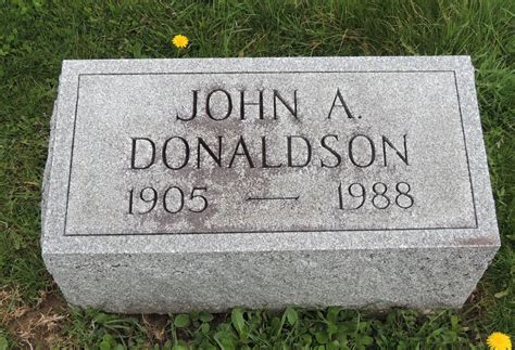 John A Donaldson