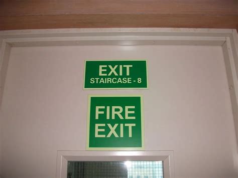 Safety Signage - Emergency Exit Lights Service Provider from Hyderabad