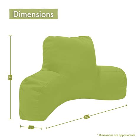 Majestic Home Citrus Blooms Reading Bean Bag Pillow - Walmart.com